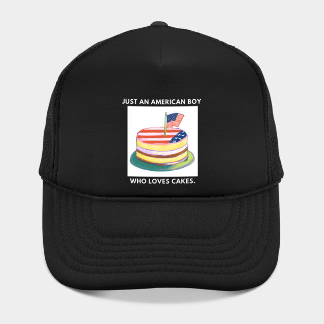 Just an american boy who loves cakes by BlackMeme94
