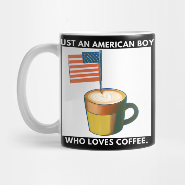 Just an american boy who loves coffee by BlackMeme94