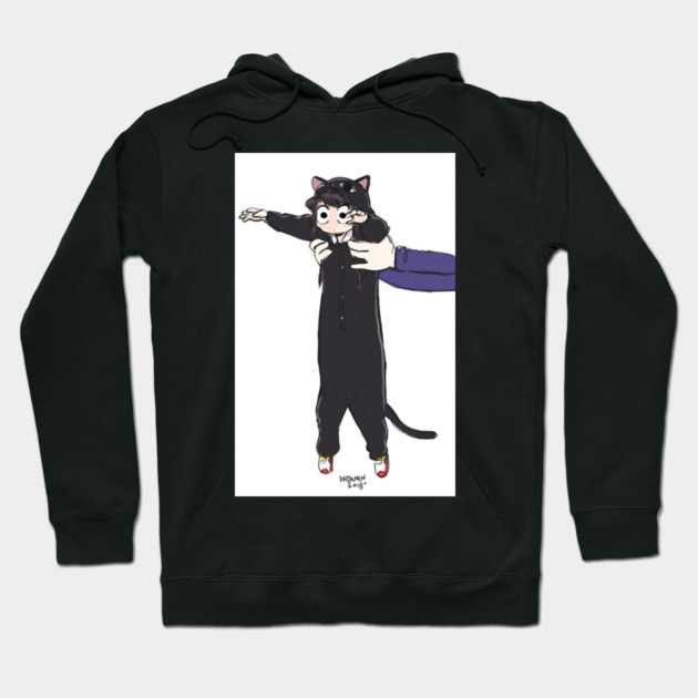 Komi Cat Komi San Hoodie TeePublic