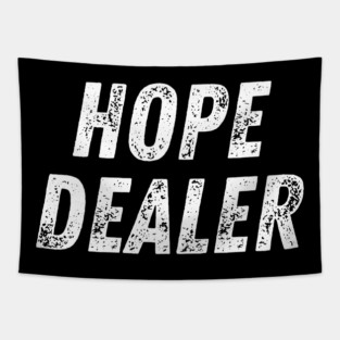 Christian Quote Hope Dealer Tapestry