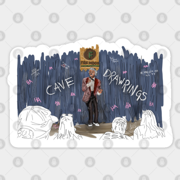 Wet Hot American Summer: CAVE DRAWRINGS Sticker by 51Deesigns