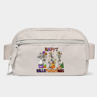 Happy HalloThanksMas holidays design Bag