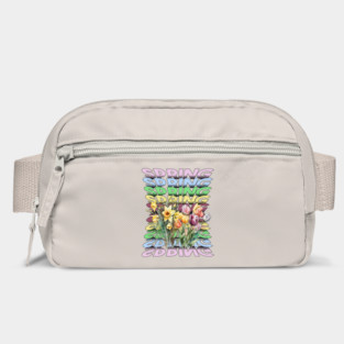 Spring Is Here Colorful Floral mirrored design Bag