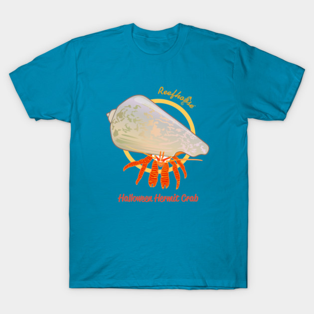 Halloween Hermit Crab T-Shirt by Reefhorse