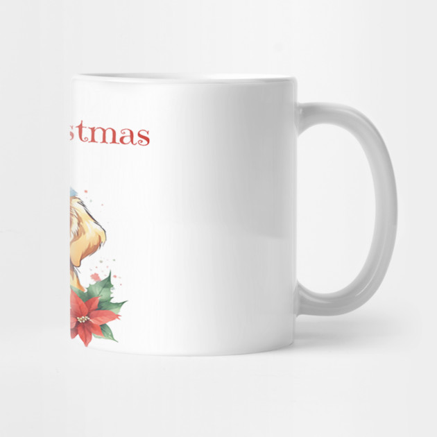 Golden Retriever Christmas, Dogs, Pets, Dog Lovers, Holidays with Pets by BirdsnStuff