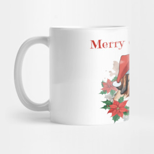 Saint Bernard Christmas, Dog lovers, Xmas, Holiday, Animal Lovers, December Holiday Mug