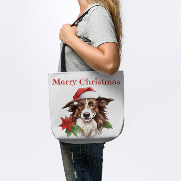 Border Collie Christmas, Dogs, Xmas, Pet Lovers, Dog Lovers, Holiday by BirdsnStuff