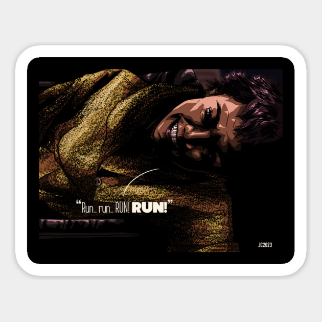 Talk To Me "Let Me In" portrait (digital) Magnet by StagArtStudios