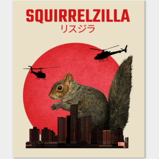 squirrel Posters and Art