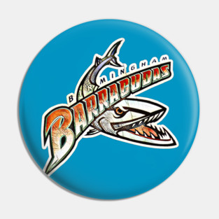 Birmingham Barracudas Football Pin
