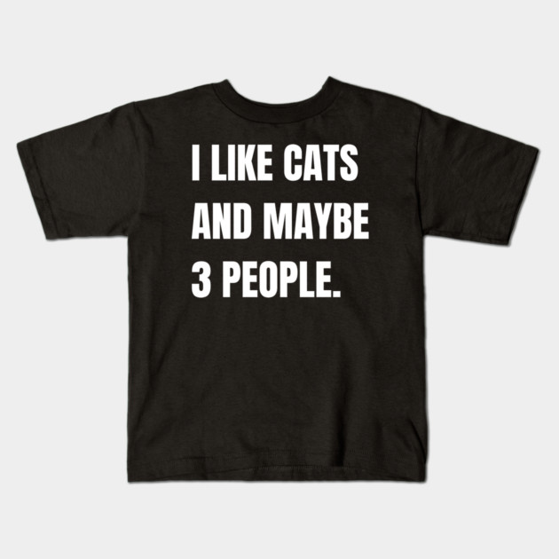 Cat-Lover Kids T-Shirt by BlackMeme94