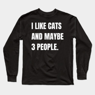 Cat-Lover Long Sleeve T-Shirt