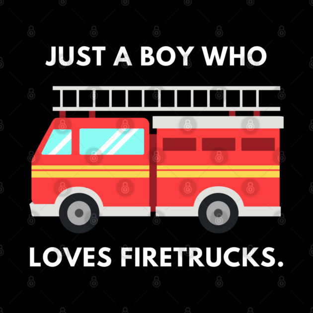 Just a boy who loves firetrucks by BlackMeme94