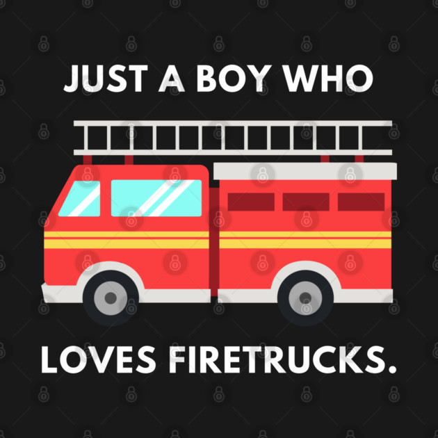 Just a boy who loves firetrucks by BlackMeme94