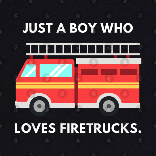 Just a boy who loves firetrucks by BlackMeme94