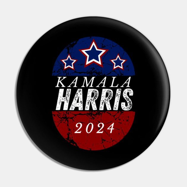 Kamala-Harris-For-President Pin by BlackMeme94