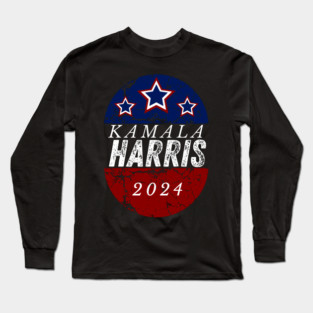 Kamala-Harris-For-President Long Sleeve T-Shirt