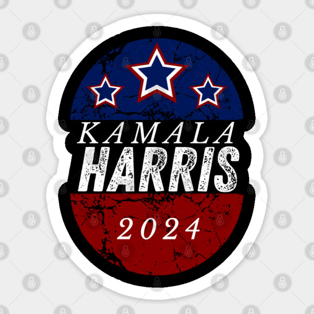 Kamala-Harris-For-President Sticker by BlackMeme94
