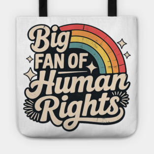 Big-Fan-of-Human-Rights Tote