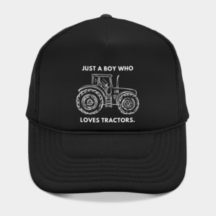 Just a boy who loves tractors Hat