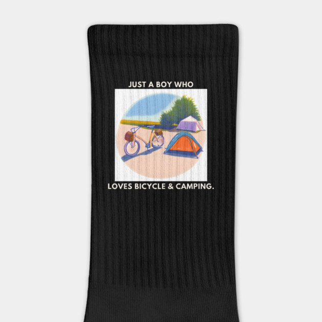 Just a boy who loves bicycle and camping by BlackMeme94