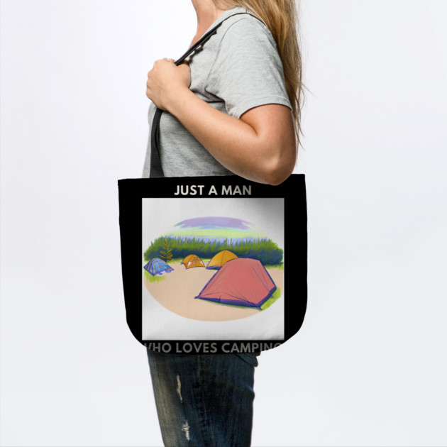 Just a man who loves camping by BlackMeme94