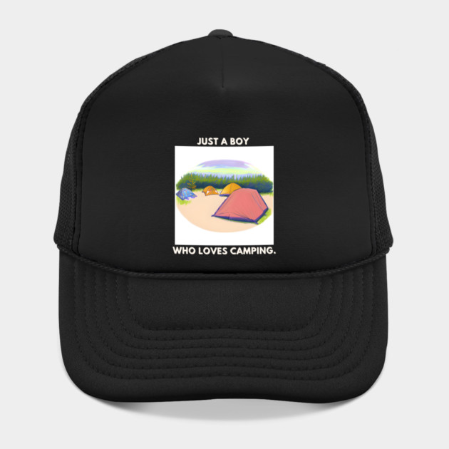 Just a boy who loves camping by BlackMeme94