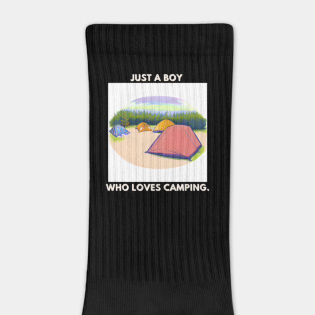 Just a boy who loves camping by BlackMeme94