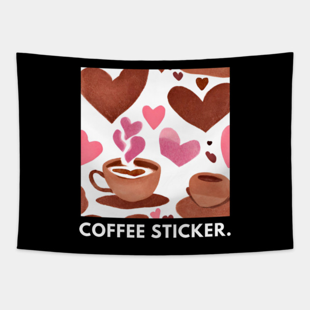 Coffee lovers Tapestry by BlackMeme94