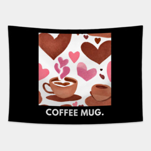Coffee lovers Tapestry