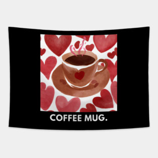 Coffee lovers Tapestry