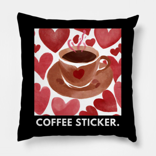 Coffee lovers Pillow by BlackMeme94