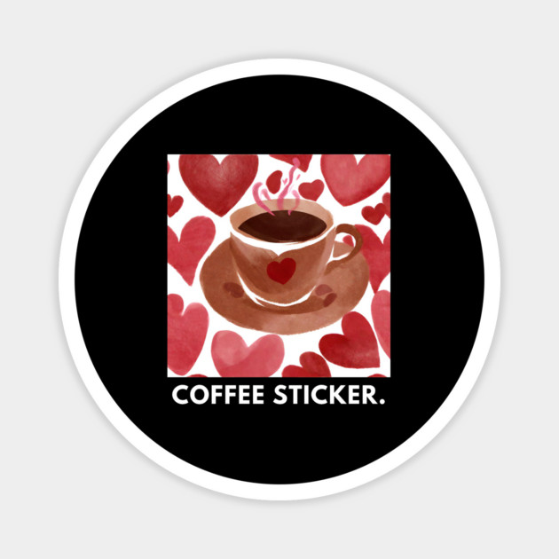 Coffee lovers Magnet by BlackMeme94
