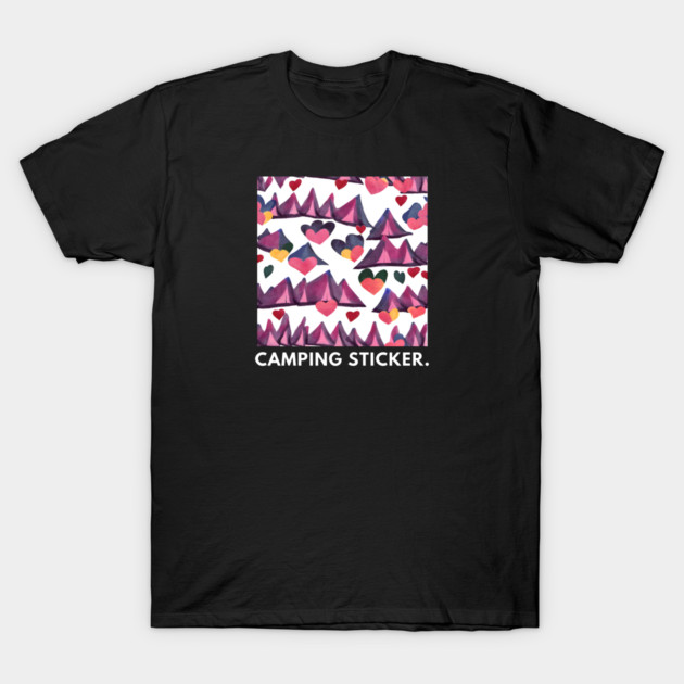 Camping Lover T-Shirt by BlackMeme94