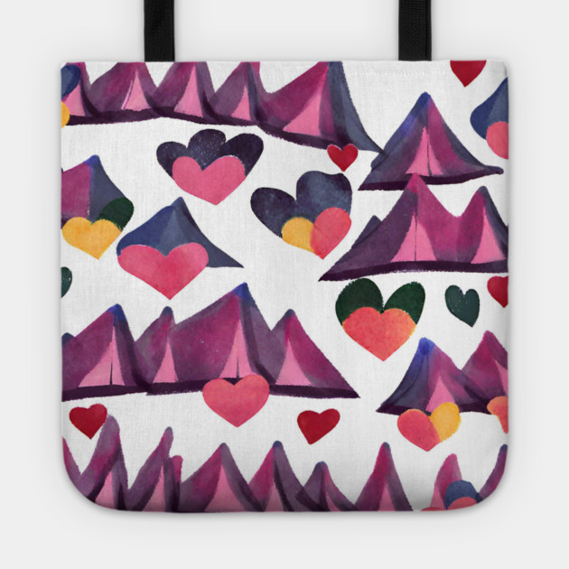 Camping Lover Tote by BlackMeme94