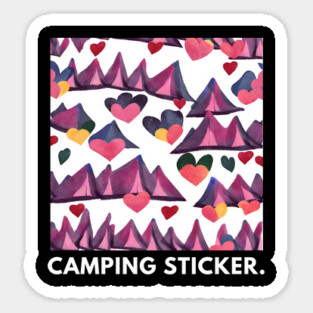 Camping Lover Sticker