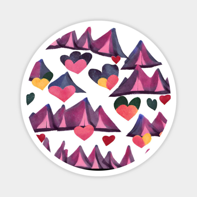 Camping Lover Magnet by BlackMeme94