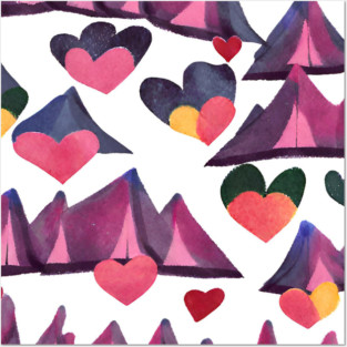 Camping Lover Posters and Art