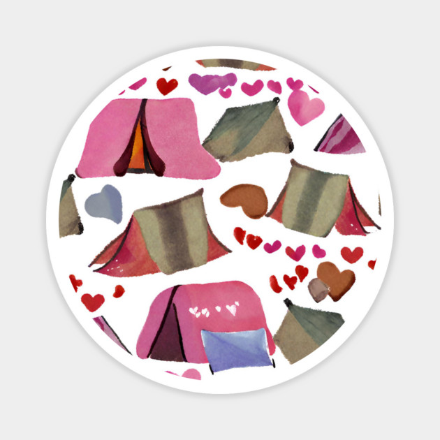 Camping Lover Magnet by BlackMeme94