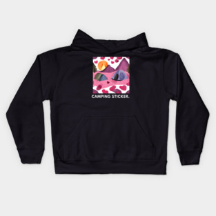 Camping Lover Kids Hoodie