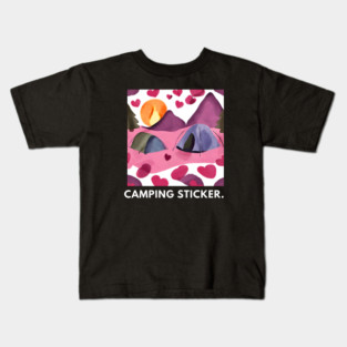 Camping Lover Kids T-Shirt