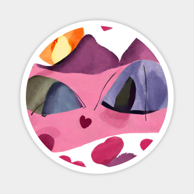 Camping Lover Magnet by BlackMeme94