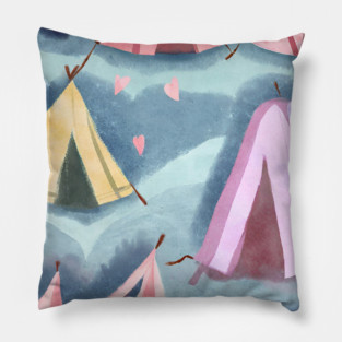 Camping Lover Pillow