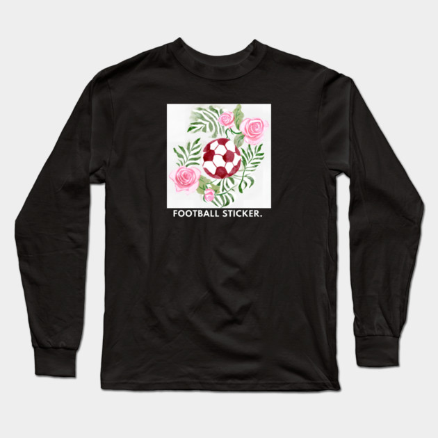 Football Lover Long Sleeve T-Shirt by BlackMeme94