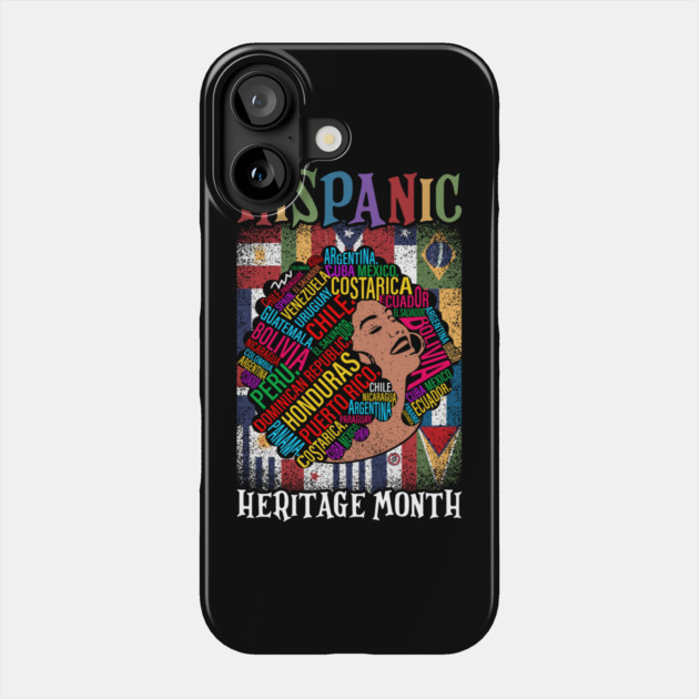 Hispanic Heritage Month Phone Case by The WYLD Tribe