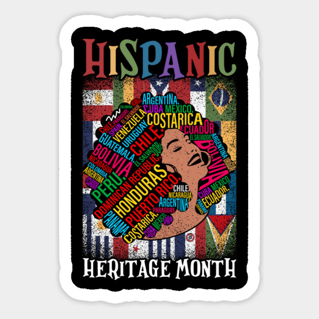 Hispanic Heritage Month Magnet by The WYLD Tribe