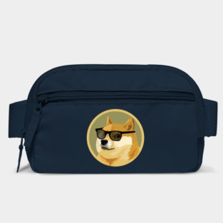 Doge Coin with Sunglasses Bag