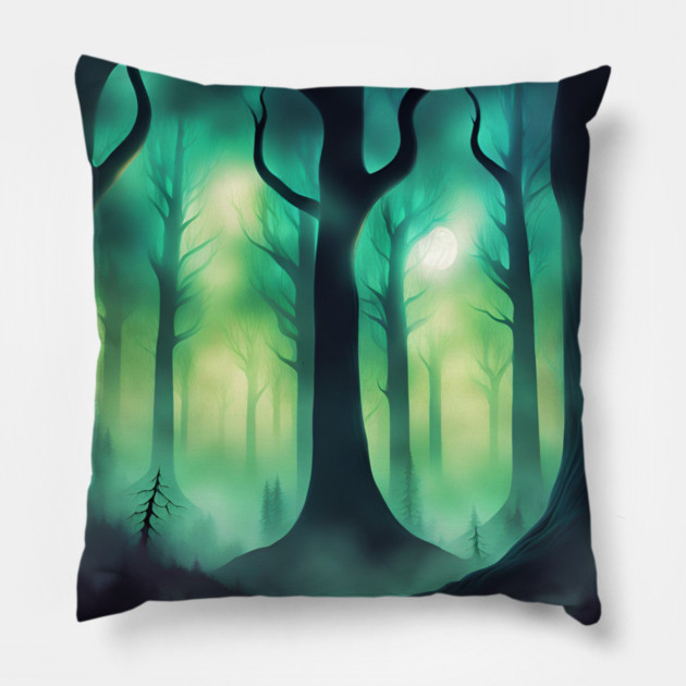 Forest lover Pillow by BlackMeme94