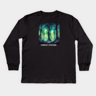 Forest lover Kids Long Sleeve T-Shirt