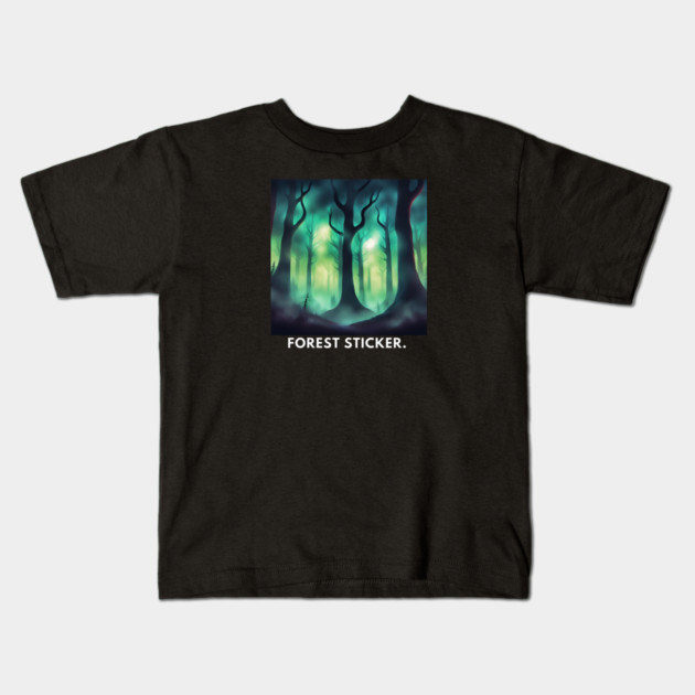 Forest lover Kids T-Shirt by BlackMeme94